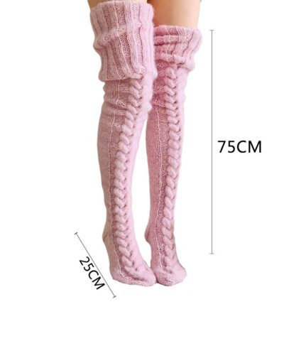 Winter Socks | Over The Knee Socks | Knitted Socks - Image 8