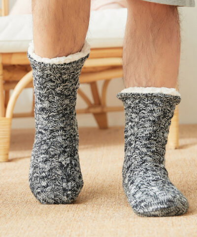 Men's Floor Socks Knitted Fleece Non-slip - Image 5