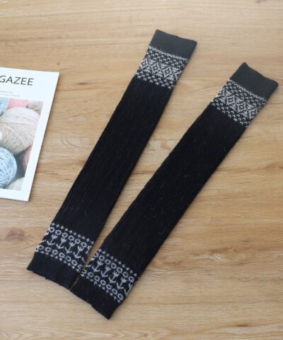 Thigh High Wool Stockings - Image 6
