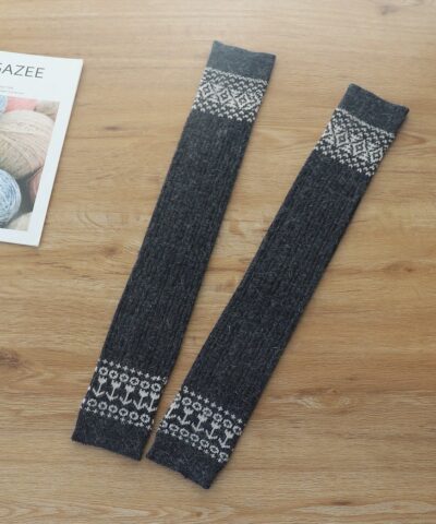 Thigh High Wool Stockings - Image 4