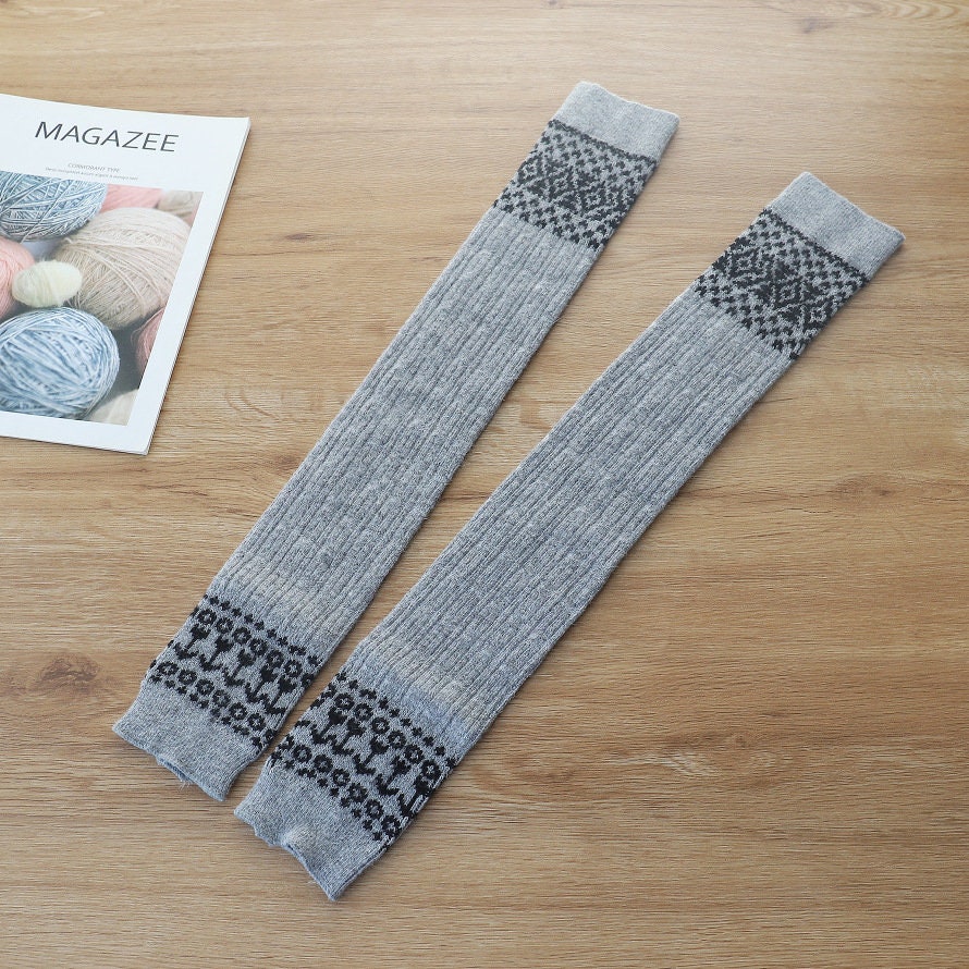 Thigh High Wool Stockings - Image 3