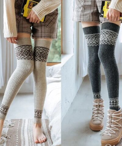 Thigh High Wool Stockings