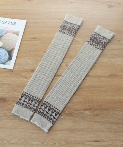 Thigh High Wool Stockings - Image 5