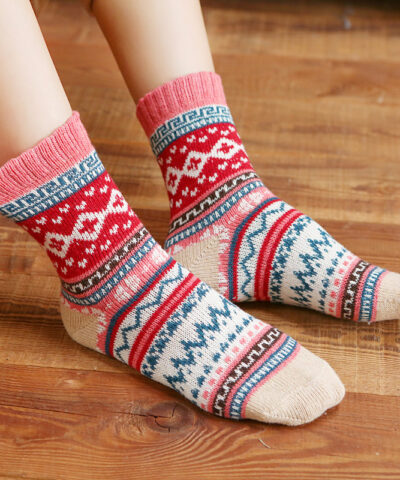 Nordic Socks, Winter Socks for Women