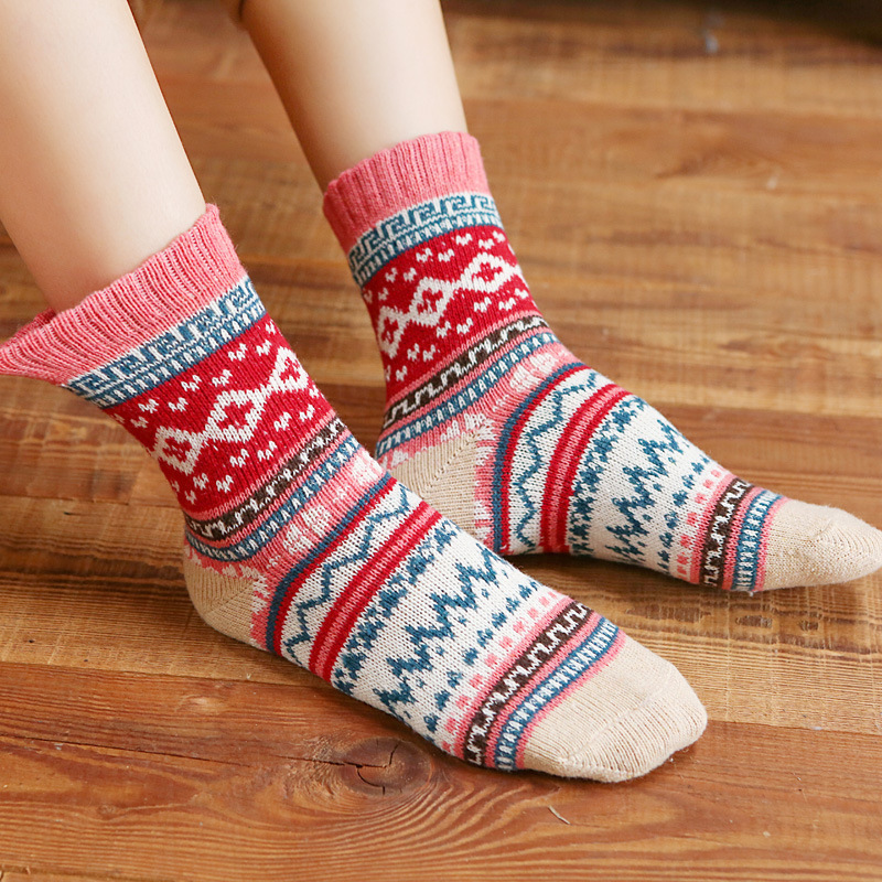 Nordic Socks, Winter Socks for Women