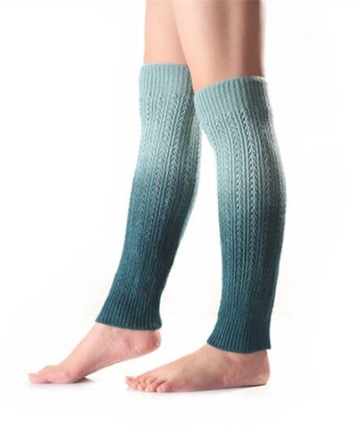 Cashmere Leg Warmers Gradient - Image 5