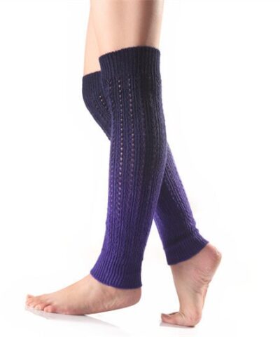 Cashmere Leg Warmers Gradient - Image 7