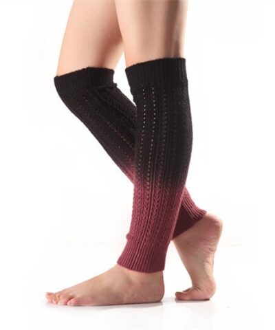 Cashmere Leg Warmers Gradient - Image 8