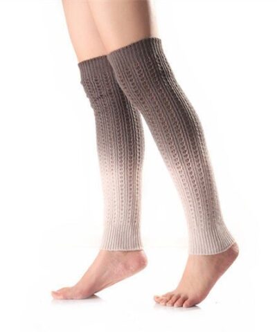 Cashmere Leg Warmers Gradient - Image 3