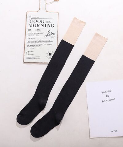 Thigh High Cotton Stockings - Image 3
