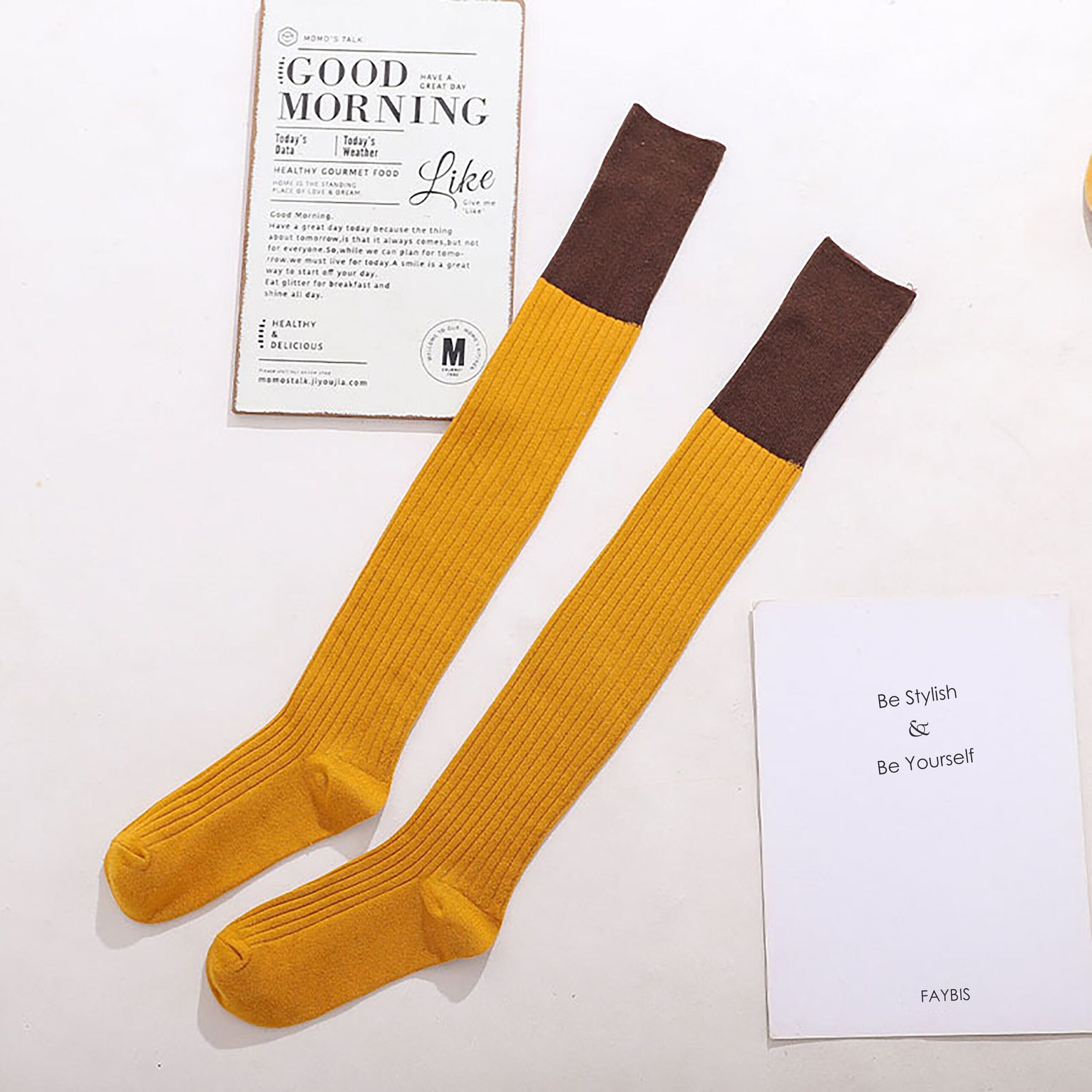Thigh High Cotton Stockings - Image 8