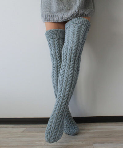 Over The Knee Winter Stockings - Image 3