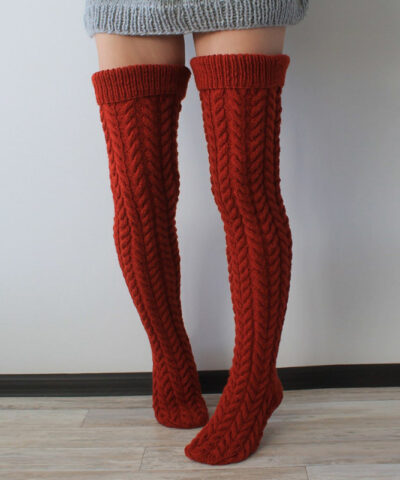 Over The Knee Winter Stockings - Image 6