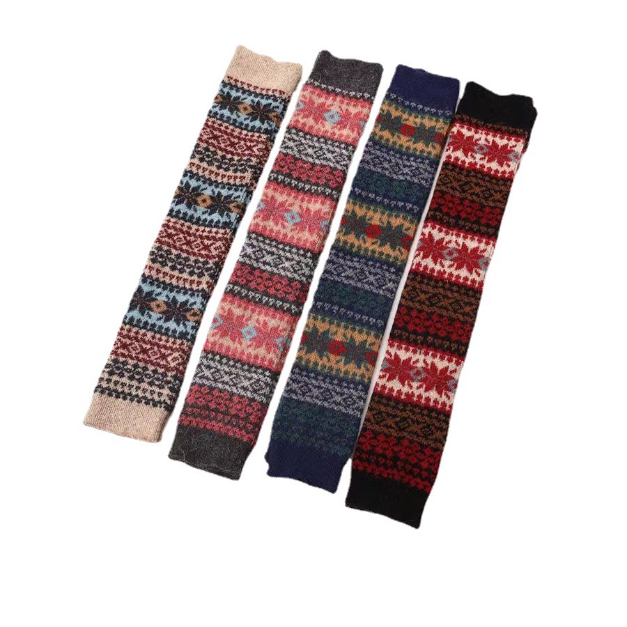 Angora Wool Thigh High Leg Warmers - Image 8