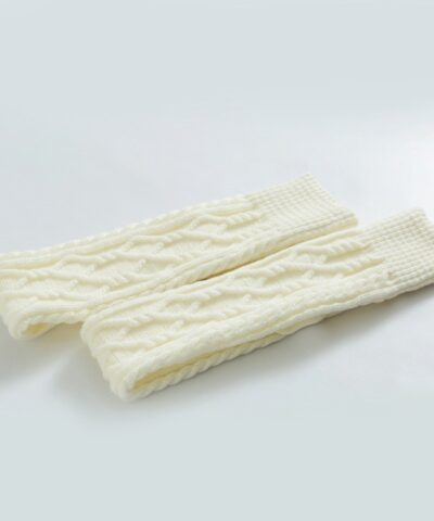 Knitted Over The Knee Leg Warmers - Image 7