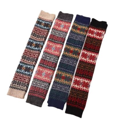 Angora Wool Thigh High Leg Warmers - Image 7