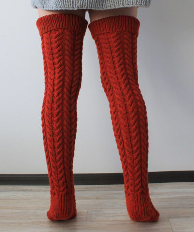 Over The Knee Winter Stockings - Image 9