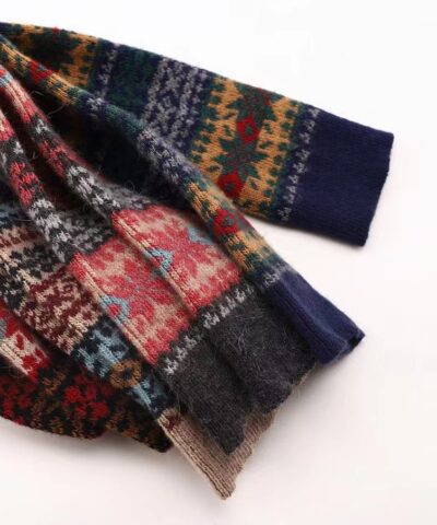 Angora Wool Thigh High Leg Warmers - Image 10