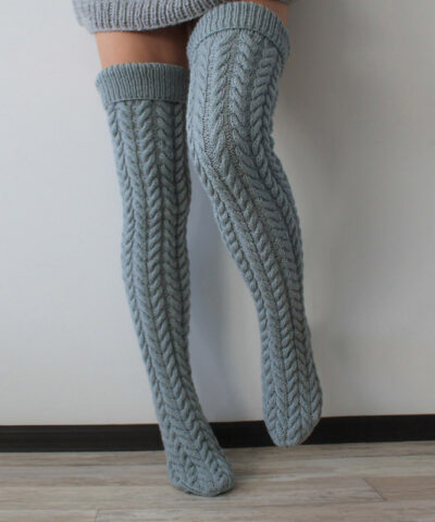 Alternative view of Over The Knee Winter Stockings