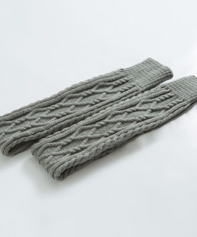 Knitted Over The Knee Leg Warmers - Image 5