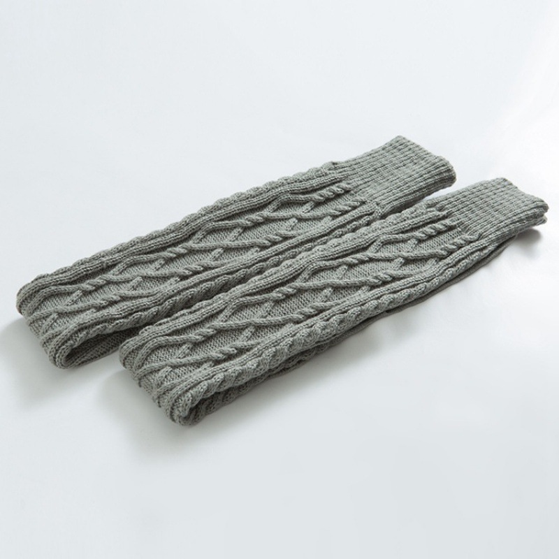 Knitted Over The Knee Leg Warmers - Image 5