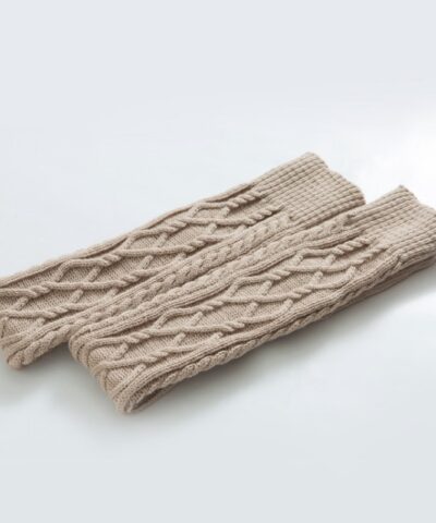Knitted Over The Knee Leg Warmers - Image 4