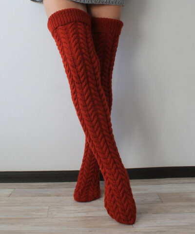 Over The Knee Winter Stockings - Image 7