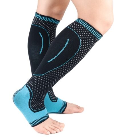 Calf knitted breathable compression socks