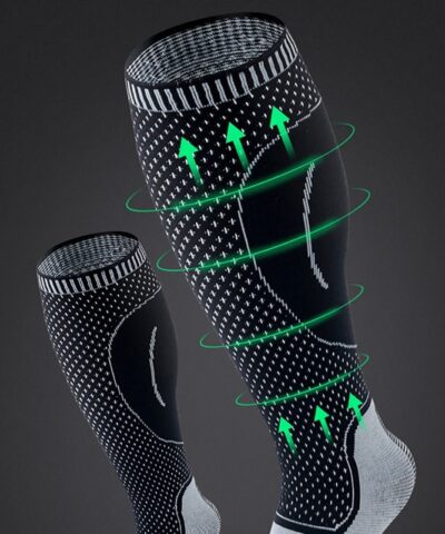 Calf knitted breathable compression socks - Image 5