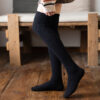 Cotton Thigh High Socks
