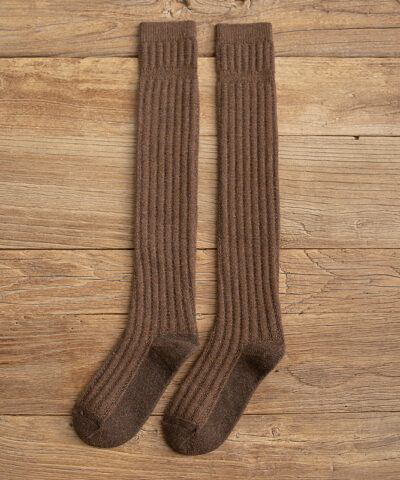 Alternative view of Cotton Thigh High Socks