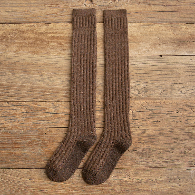 Cotton Thigh High Socks - Image 2