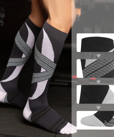 Compression Stockings Long Calf Professional Sports Compression Socks