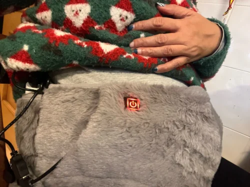 Click to view full screen CozyCycle® Comforter Menstrual heating pad photo review