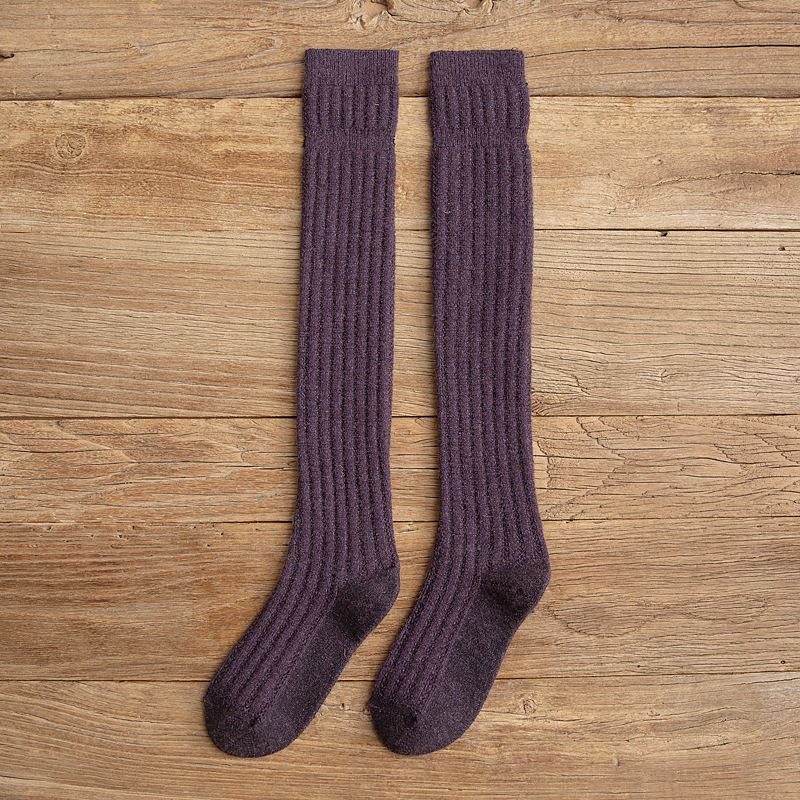 Cotton Thigh High Socks - Image 5