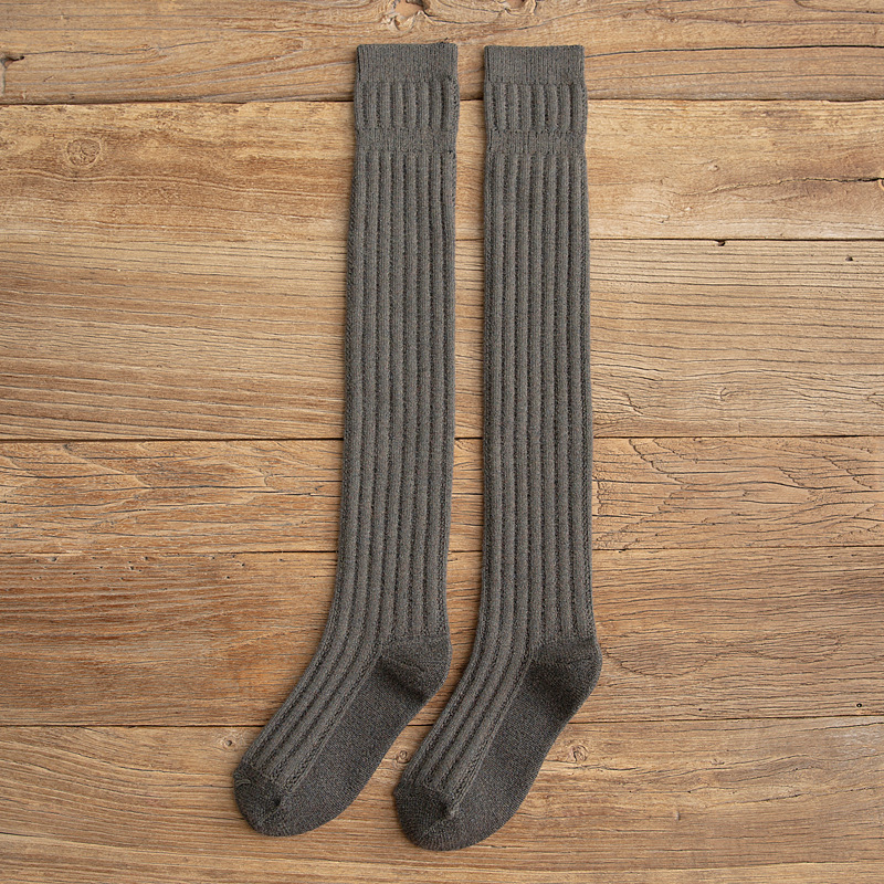 Cotton Thigh High Socks - Image 6